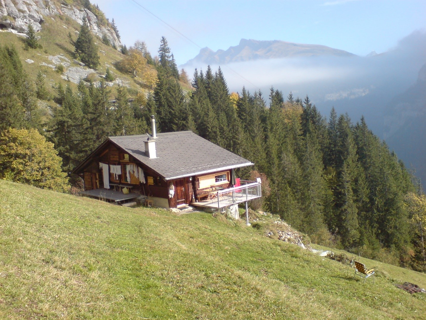 Дом в Австрии на склоне горы Берг